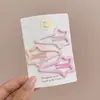 Presilha de Cabelo Estilosa em Forma de Estrela para Mulheres, Presilha Bb para Franja Lateral, Acessório de Cabelo Dopamina, Atacado de Piranha High-End Melard