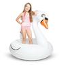 Anillo de Natación Inflable de Cisne de PVC al por Mayor, Cama Flotante para Agua, Anillo de Natación Inflable de Animal, Juguetes de Agua de Verano