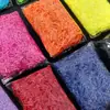 Rafia Papel Arrugado Seda 100g Caja de Regalo Caja para Dulces de Boda Relleno para Empaque Colorido Papel de Seda Arrugado Triturado