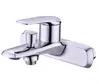 Paruifu cuerpo de cobre orificio único grifo para lavabo caliente y frío hotel hogar baño lavabo grifo de lavabo fabricante
