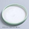 Bandeja para Maceta Cerámica Grande Redonda Blanca Negra Gris Escarchado Bandeja para Agua Base Bandeja de Cerámica Shihua Shihua