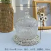 Coleção Completa de Potes para Velas que Podem Ser Preenchidos com Cera, Potes de Açúcar de Vidro para Casamentos, Uso Doméstico, Sala de Estar, Potes de Armazenamento para Cozinha, Açucareiros, Caixas de Joias para Aromaterapia