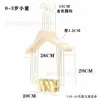 Tienda de Ropa Madera Maciza Ecológica Sin Pintura Perchero para Ropa de Traje de Adulto Perchero Grande Integrado Dorado para Ropa Xiuhe Vestido de Boda