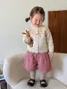 (8.31 Novedades) Conjunto de Niña Otoño 2026 Nuevo Suéter de Punto y Pantalones para Niños Ropa de Bebé