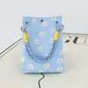 Nuevo Bolso de Mano Tejido Estilo Transfronterizo Japonés y Coreano, Bolso Tote Portátil de Gran Capacidad para Viajar al Trabajo y Llevar Artículos Varios