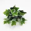 En stock suministro 7 manojos de hojas pegadas planta de simulación pared de plantas pared de plantas verdes decoración de paisajismo arreglo floral en maceta hojas verdes