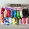 Venta Directa de Fábrica Fieltro de Lana Merino Colorido Años 70, Fieltrado Rápido sin Fibras Sueltas, 36 Colores Material para Needle Punch E18