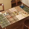 Mantel individual retro para comedor, a prueba de aceite, impermeable, no lavable, protector de mesa anti-quemaduras, resistente a altas temperaturas para mesa de café, mantel estilo nuevo 2026