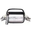Bolso Cruzado Transparente de PVC Transfronterizo Bolso Pequeño para Conciertos y Revisión de Seguridad en Estadios Impermeable para Exteriores Bolso de Hombro Sencillo Venta al por Mayor