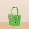Bolsa de EVA com Furos Estilo Dopamina Lancheira Compacta Estilo Coreano Acessórios para Joias DIY Bolsa de Praia Versátil
