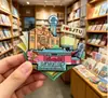 Imán para Refrigerador de la Ciudad de Shanghái Regalos Culturales Creativos Artesanías Magnéticas En Stock Souvenirs Turísticos Pintados a Mano Originales