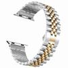 Aplicável ao Apple iwatch pulseira de aço inoxidável cinco baht metal sólido 22mm universal Huawei Samsung watch pulseira de aço