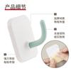 Gancho sin clavos para uñas de gato, gancho para abrigos con adhesivo fuerte, colgante de pared, gancho para abrigos creativo, gancho adhesivo simple detrás de la puerta del baño