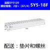 Placa de barramento para válvula solenoide tipo SMC SS5Y5120 base SS5Y5-20-02F/03/04/05/-24F conjunto completo