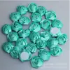Flores de Botões de Rosa Tridimensionais 5cm Transfronteiriças Flores de Botões de Rosa com Fita 2,5cm Acessórios para Buquê DIY Flores