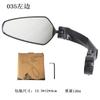 Espelho retrovisor de bicicleta espelho de aço inoxidável dobrável rotativo espelho plano para bicicleta de montanha acessórios de ciclismo