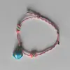 Pulseras Coloridas para Niños y Bebés, Pulseras de Hilo Rojo, Pulseras para Parejas, Joyería de Estilo Chino Tradicional, Regalos de Atracción Turística, Souvenirs