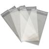 Tamaño Mediano Ancho 20cm*30Opp Bolsa Autoadhesiva Plástico Transparente Papelería Bolsa Auto Sellante Alta Transparencia