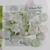 Estéreo Simulado Gradiente de Dos Colores Hoja de Loto Hoja Acrílica DIY Pendientes Hechos a Mano Material para Tocado Venta al por Mayor