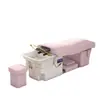 Massagem na Cabeça Cama de Shampoo Salão de Beleza Salão de Beleza Massagem Tailandesa Circulação de Água Fumigação Cuidados com a Cabeça Cama de Shampoo Atacado