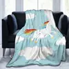 Oferta Especial Manta de Franela DIY Estrella Foto Manta de Aire Acondicionado Ventilador de Concierto Apoyo Regalo Animal Mascota Linda