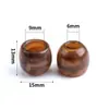 Resina Acrílica Padrão Gradiente Miçangas Material DIY Furo Grande e Pequeno Fivela de Miçanga Cordão de Roupa de Banho Saia Botão Decorativo