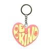 Accesorios de llavero de amor apasionado transfronterizo y paz DIY para bolsa adornos de bolsa nicho PVC caucho blando llavero en stock