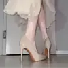 Primer Encuentro Ji Color Natural Tacones Altos Bajos Mujer Stiletto 2026 Nuevo Estilo Plataforma Impermeable Pies No Cansados Planos Elegantes Punta Fina Profesional