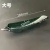 Cuchara Cebo de Pesca Verde Transparente para Pesca Salvaje, Cuchara de Cebo de Punto Fijo, Cabeza de Cuchara de Cebo de Repuesto, Cabeza de Cuchara de Cebo para Lanzamiento a Larga Distancia