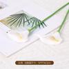 PU Lirio de Calla Margarita Amapola de Tallo Largo Ramo Fotografía de Boda Arreglo Decoración del Hogar Flores Artificiales Arte Floral Simulado