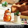 Linda piedra difusora de aroma sin llama con forma de calabaza, aceite esencial, adorno de escritorio para dormitorio, hogar, decoración creativa de nicho de alta gama