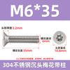 Tornillos Torx de Cabeza Plana de Acero Inoxidable 304 con Pasador, Tornillos Torx de Cabeza Avellanada Antirrobo en Stock M2M3-M10