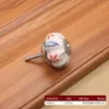 Manija de Cerámica Estilo Americano de Calabaza con Diseño Artístico Vintage para Cajón, Puerta de Gabinete, Armario y Cómoda, Estilo Antiguo Pintado a Mano