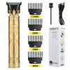 T9 Buddha Head Cortapelos Eléctrico Afeitadora para Cabello Blanco Estilo Degradado Oil-Cut, Clipper de Salón, Recortador de Cabello, Cortapelos Buddha Head