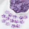 Estojo de Celular Estilo Antigo Flor de Cerejeira Esmaltada de Cinco Pétalas 10mm Prendedor de Cabelo Infantil Pulseira DIY Fabricante de Grampos de Cabelo Acessórios para Fantasia Hanfu