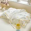 Funda de almohada de gasa arrugada de algodón para niños Funda de almohada de látex para bebé 30X50CM Funda interior para cojín de siesta de jardín de infancia