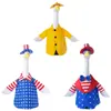 Novo Produto Transfronteiriço da Amazon: Roupa Estilo Capa de Chuva em Forma de Ganso, Fantasia de Ganso para Varanda, Ganso de Jardim para o Dia da Independência Americana