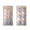Bolsa de Armazenamento Suspensa para Roupa Íntima, Bolsa de Armazenamento de Parede para Roupa Íntima, Sutiãs, Meias, Organizador de Armazenamento para Quarto, Caixa de Armazenamento Suspensa para Guarda-Roupa