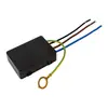 Sensor de Cuerpo Humano de 220V Interruptor Táctil/Táctil Empotrado Oculto Metálico Electrostático Táctil Mesa Táctil Lámpara de Pared Accesorios DIY