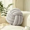 Cojín redondo tejido a mano anudado para sofá y cabecero de cama, cojín, cojín redondo, cojín de sofá, disponible para dropshipping