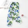 Pantalones de Pijama para Niños Niños Invierno Coral Fleece Forro Polar Cálido Pantalones de Pijama de Franela para Niños Grandes Pantalones Coreanos