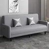 Sofá de Tela Más Vendido para Apartamento Pequeño Habitación de Alquiler Sofá Cama Plegable de Doble Uso Multifuncional Sala de Estar Apartamento Sofá Cama Individual/Doble