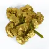 Suministro de fábrica ramas de simulación hojas de ginkgo decorativas ramas falsas plástico plantas verdes grandes Red popular venta al por mayor
