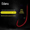 Jiang Chuai Akita Fox Fish Hook Red Red Spiny Bulk Pesca Selvagem Fina Manchada Crucian Carpa Peixe Branco Macho Pendurado Pesca de Minhoca Vermelha