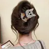 Grampo de Cabelo Vintage Outono/Inverno 2026 Estilo Coreano Clipe Torcido de Cabelo de Alta Qualidade Acessório de Cabelo Simples Elegante Ornamento de Cabelo Versátil para o Dia a Dia
