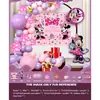 Traje de Globos de Cumpleaños para Niños en Español 12345-años Escena de Fiesta Conjunto de Suministros Decorativos para Niños y Niñas