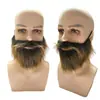Festa Dançante Festa Barba Barba Preta Barba Laranja Barba Cinza Barba de Pirata Personagem Fantasia Barba