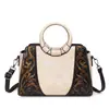 Moda Urbana Retro Artística Atuendo Casual Diario Compras Bolso Floral en Relieve Exquisito Bolso Cruzado para Mujer Transfronterizo