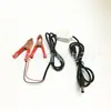 Cable de alimentación con pinza de cocodrilo DC5525 para TV LCD, ventilador DC5521 con cable de pinza de cocodrilo AC, cable de batería DC