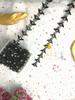 Ventas Directas de Fábrica Doble Línea Semicircular Forma de Flor Conectados Perla de Imitación diy Alambre Diamante Venta al por Mayor Manualidades Accesorios Decorativos para Ropa